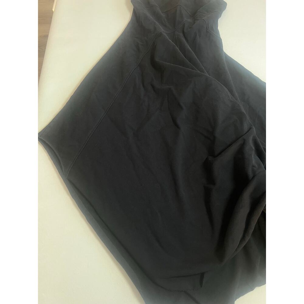 Free People FP Beach Dress Womens M Black Maxi Racerback Cotton Made USA Boho - Picture 8 of 12